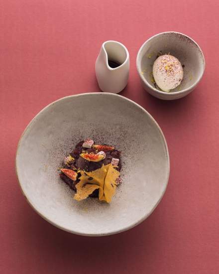 Plat Restaurant italien Gastronomique · MA.MAISON  